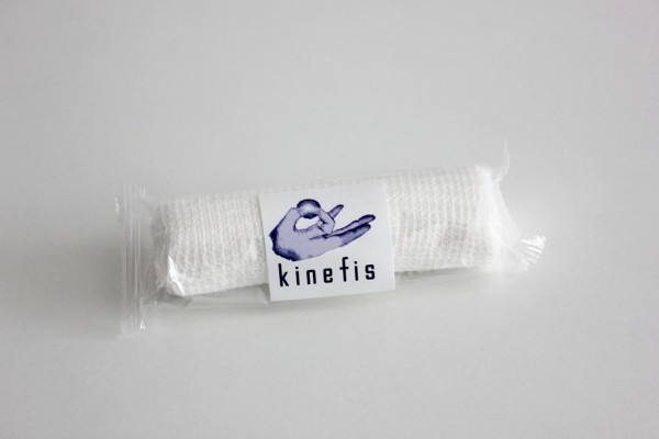 Bandage de gaze hydrophile Kinefis 10cm x 5m (sachet de 10 unités)